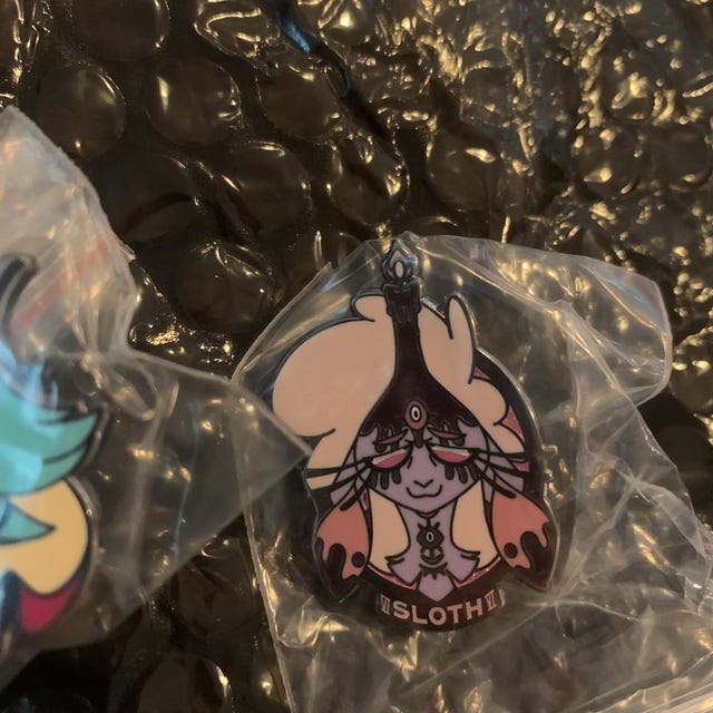 在庫B級品のみ ヘルヴァ・ボス 七つの大罪 グリッターエナメル