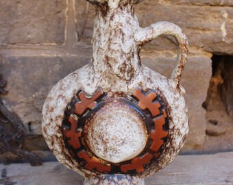 珍しい花瓶の水差し JOPEKO 7101 32 Fat Lava WGP 60年代 西ドイツ