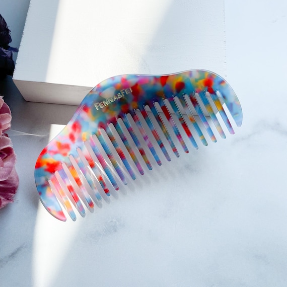 RuYiヘアコーム | イタリア製樹脂セルロースアセテート - Etsy 日本