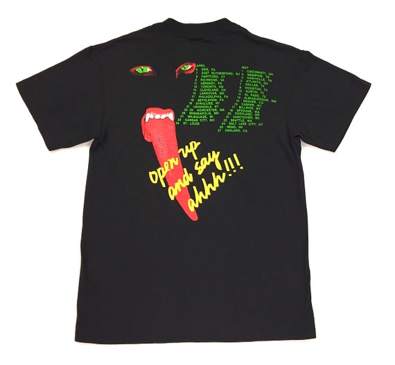 Vintage 80s POISON Open up and Say Ahh! BANNED 1988 Tour Concert