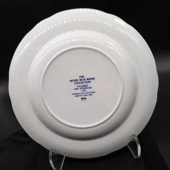 Three Spode Blue Room Collection * Filigree * Girl at the well