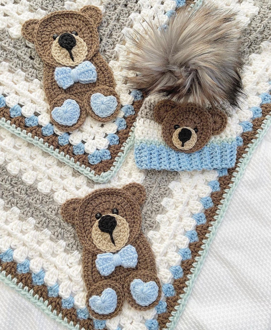 かぎ針編みベビーブランケット - ベビーブランケット - 手作りベビー