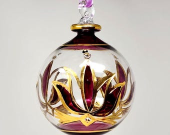 アンティーク フェントン クランベリー オパールセント ミニチュア