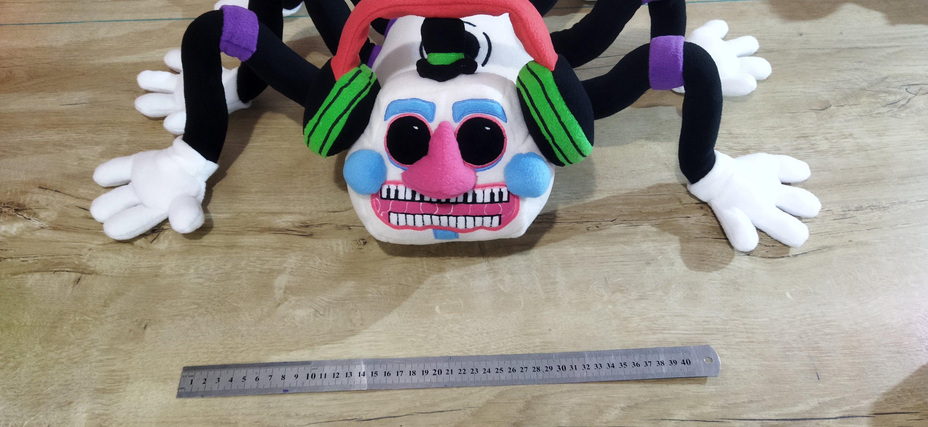 DJミュージックマン。アニマトロニックFNAF。大きなぬいぐるみ。サイズ