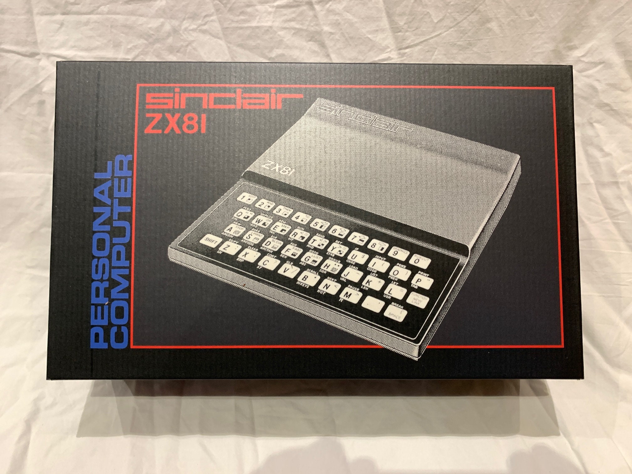 Sinclair ZX81 Reproduction Empty Box Only ( Caja / Boîte / Der