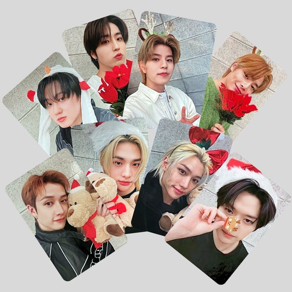 Stray Kids SKZ Christmas Broadcast Photocards -preorder - Etsy
