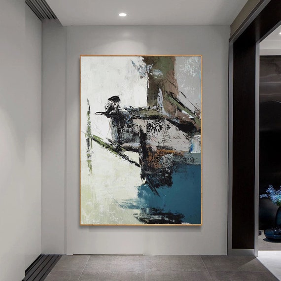 特大壁アートキャンバス、大型キャンバスアート、キャンバス上の抽象