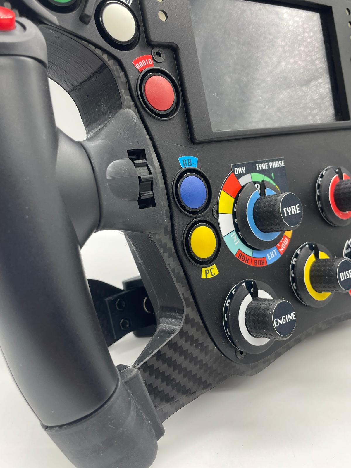 レッドブルF1ステアリングホイール3Dモデル：Sim Racing STLファイル