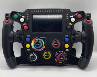 レッドブルF1ステアリングホイール3Dモデル：Sim Racing STLファイル