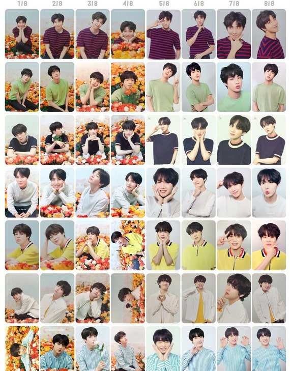 BTS Love Yourself Mini Photocard Tour Japan - Etsy