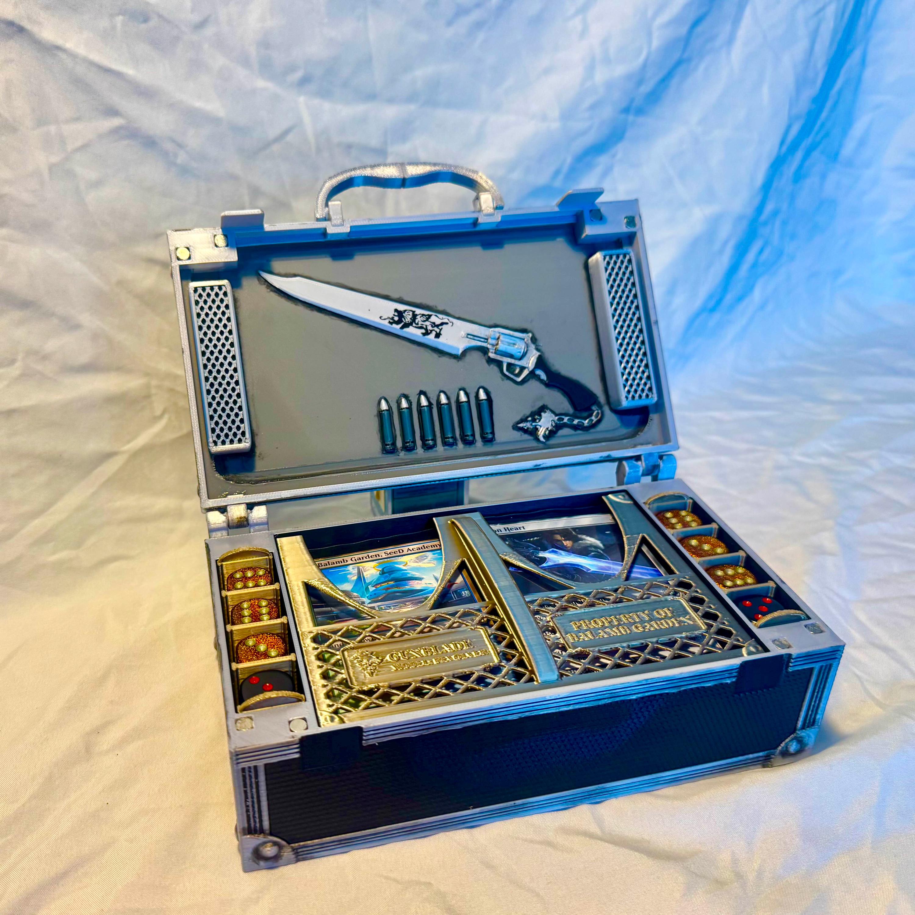 3D File - FFVIII Gunblade Case Deckbox (not Physical Deckbox) - Etsy