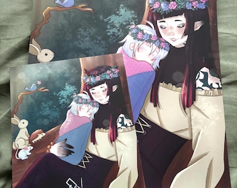 ツイステッドワンダーランド ディアソムニア マレウス リリア シルバー