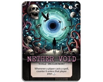 Nether Void (custom Card Alternate Art) - Etsy