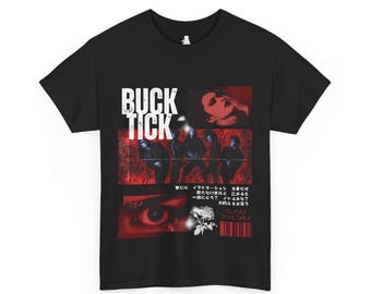Buck-tick T-shirt, Darker Than Darkness Cross, 90s Visual Kei - Etsy
