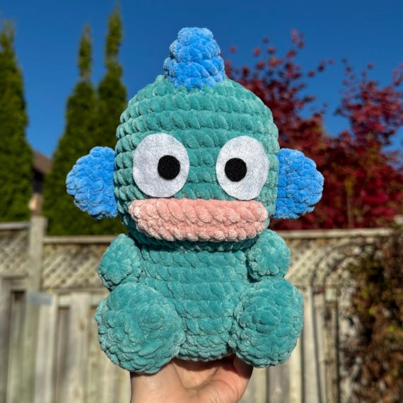 ハンギョドン サンリオキャラクター かぎ針編みあみぐるみぬいぐるみ