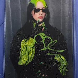 Billie eilish autograph - Etsy 日本
