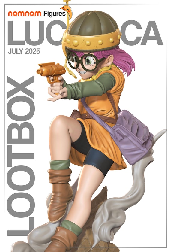 ルッカ - クロノトリガー | 14K | 1:10 スケール | 3D プリント