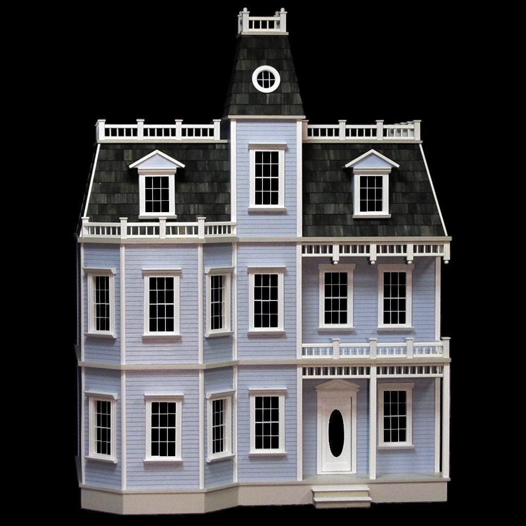 1:12 Wooden Dollhouse KIT, Victorian Mansion, Newport - Etsy