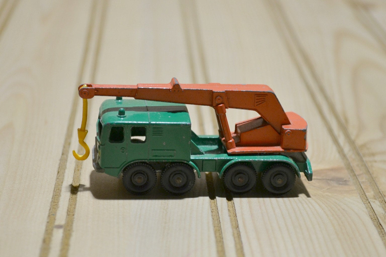 Vintage Matchbox Series No. 30 8 Wheel Crane Made in England by