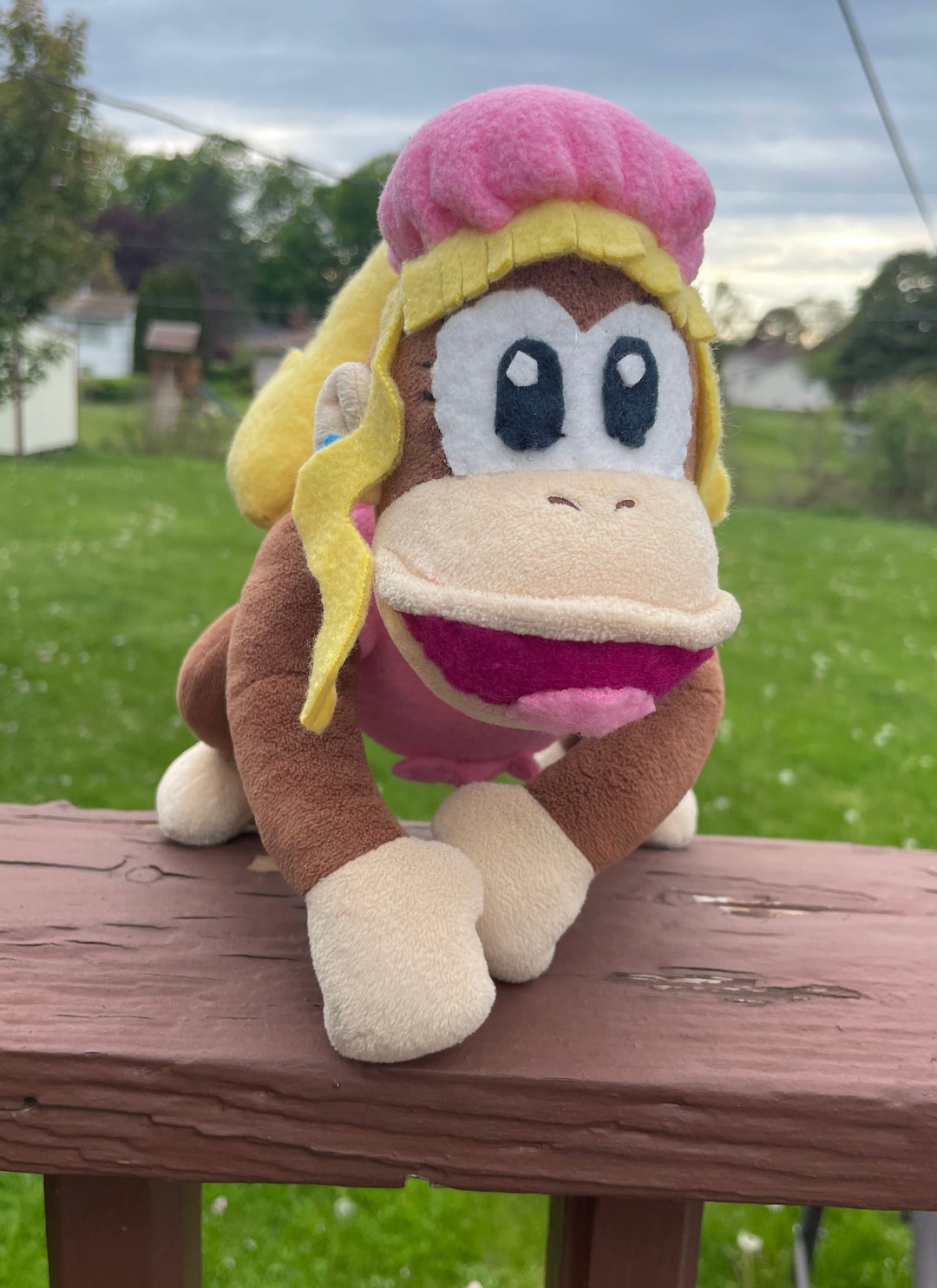 ディクシーコング 手作りマリオモンキーぬいぐるみ カスタム - Etsy 日本