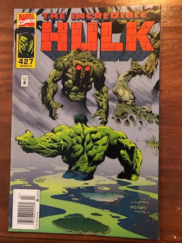 1995 Marvel Comics 427 March the Incredible Hulk Comic, the Hulk