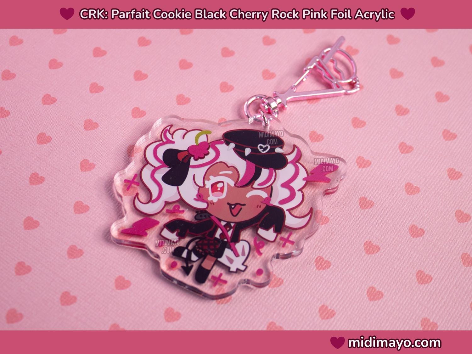 Parfait KPOP Rockstar Cookie Foil Acrylic - Etsy