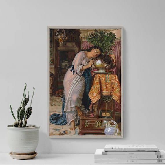 ウィリアム・ホルマン・ハント - イザベラとバジルの壺（1867年