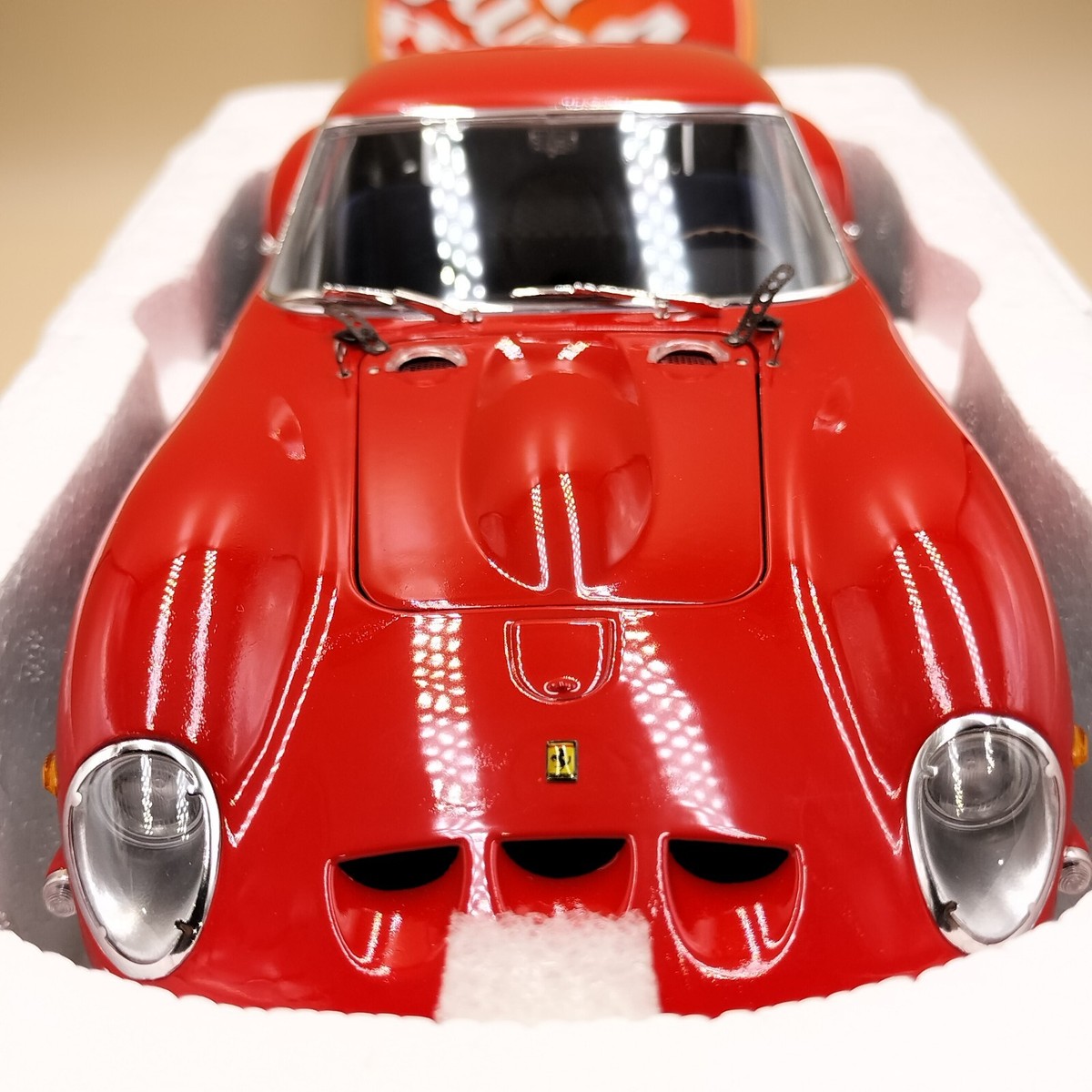 Kyosho 1/18 Ferrari 250 GTO Red 1962 08436R Hi-End Model 250GTO