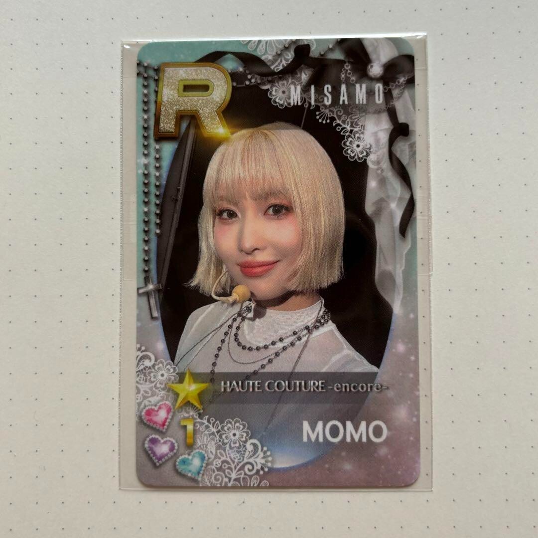 MISAMO TWICE MOMO HAUTE COUTURE SSJYP Photocard PC Photo card Kpop