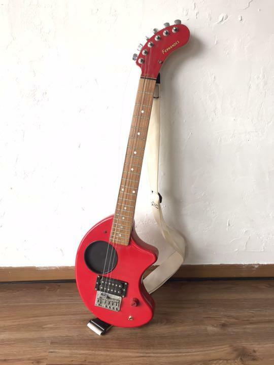 FERNANDES ZO-3 Elephant Guitar red F/S with tracking No | eBay