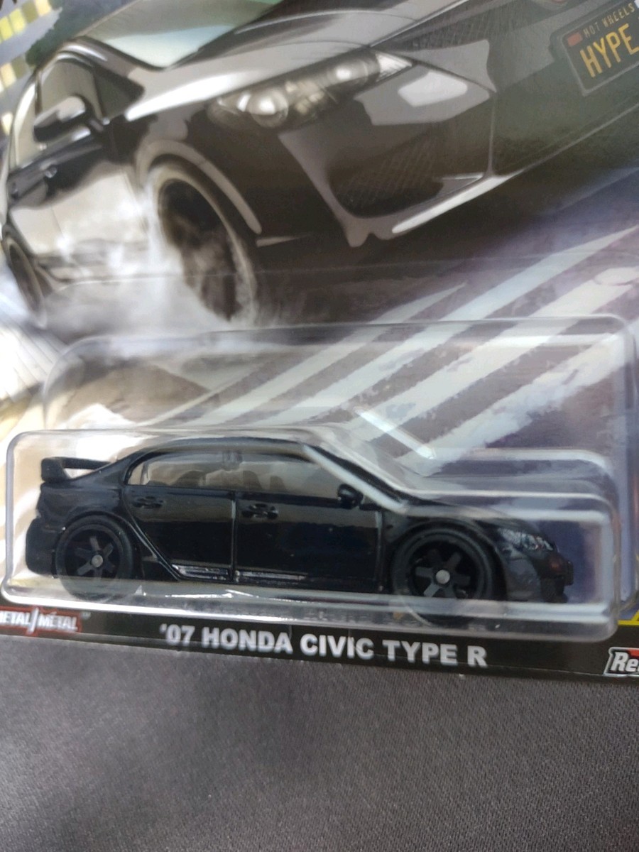 Hot Wheels Car Culture Ronin Run II '07 Honda Civic Type R BLACK