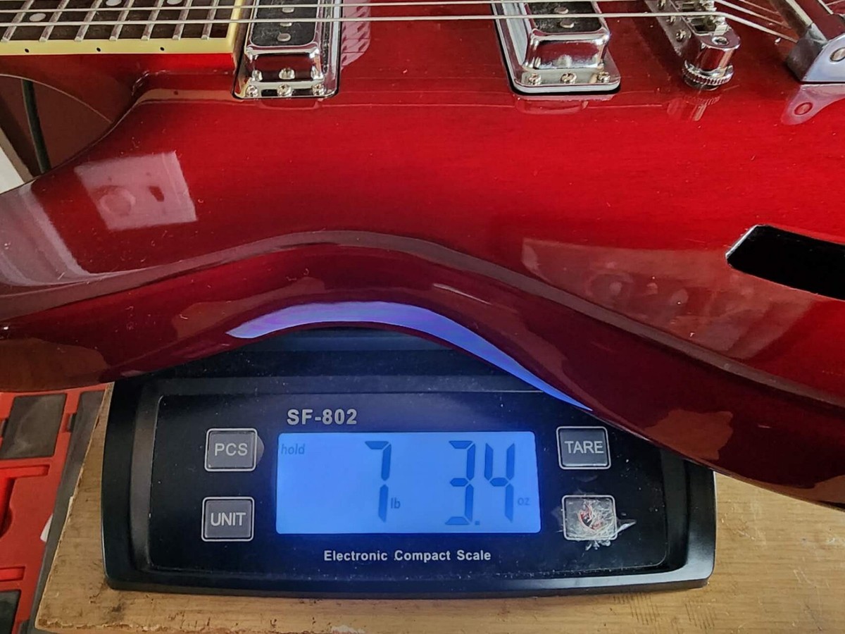 Eastwood Airline Custom K-200 Deluxe semi-hollow double-cut Bigsby