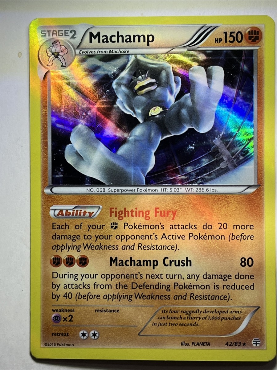 Machamp 42/83 Holo Rare Generations Pokemon Card TCG M/NM | eBay
