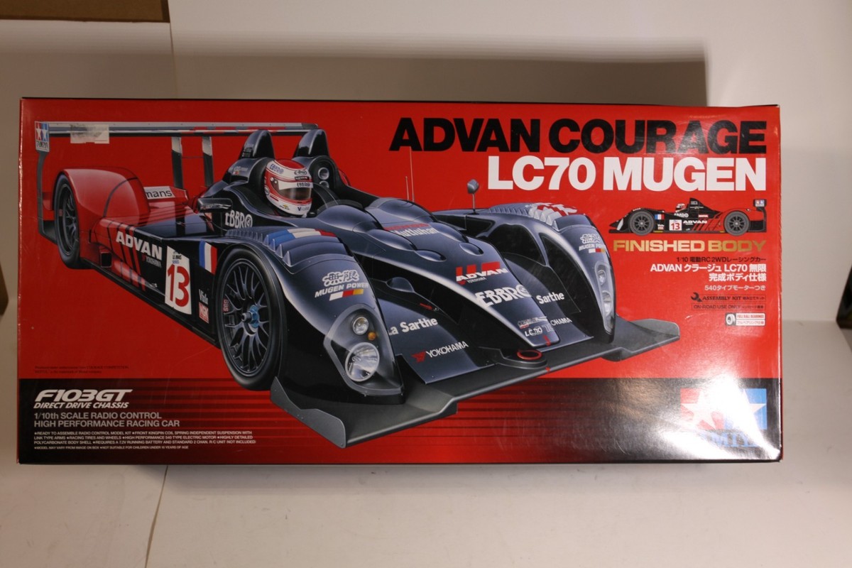 Tamiya 1/10 RC F103GT chassis Advan Courage LC70 Mugen kit ref