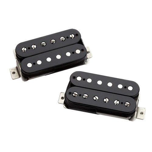 Bare Knuckle Aftermath 7-String Guitar Pickup Set Open Aged Black