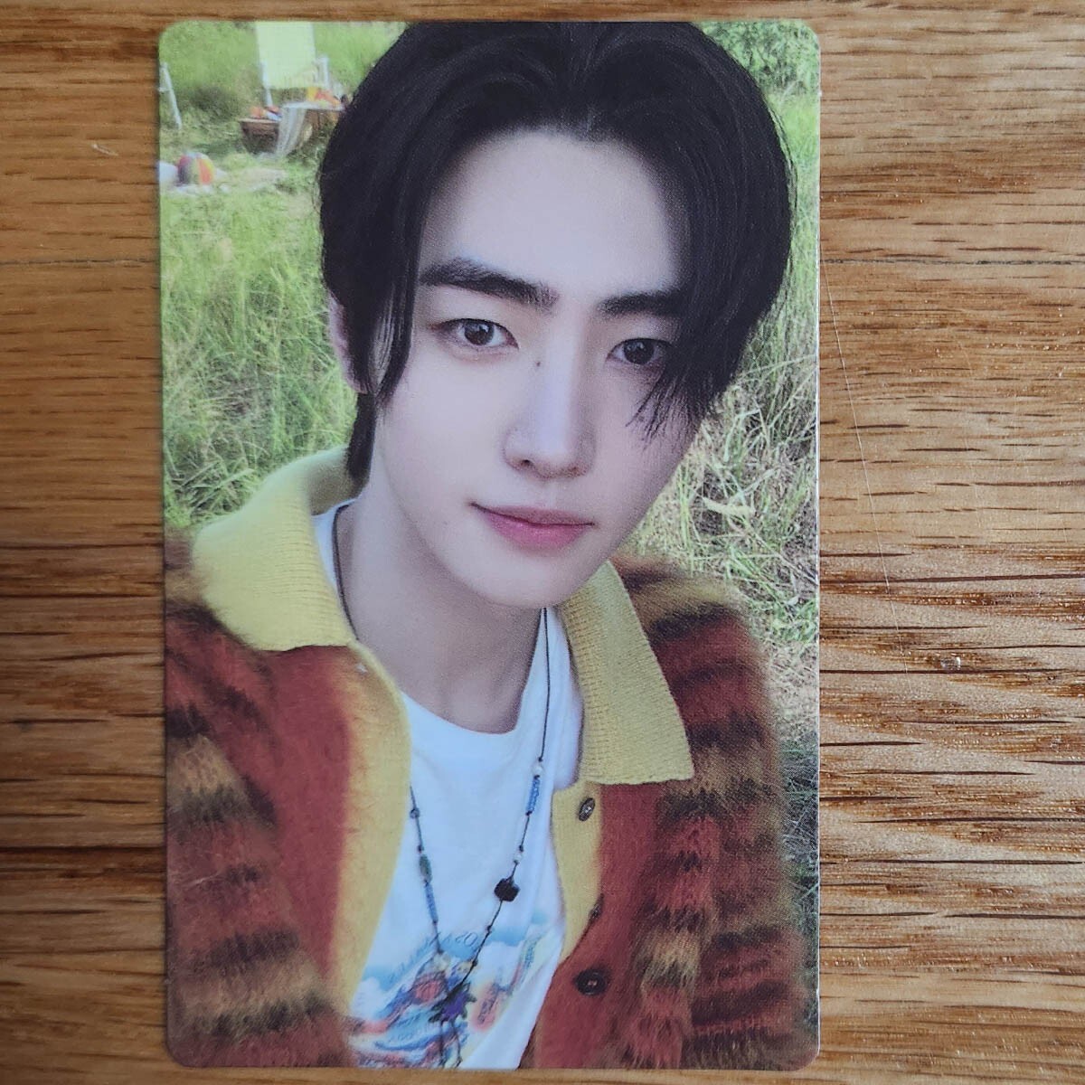 Sunghoon Official Photocard Enhypen Orange Blood Engene Ver