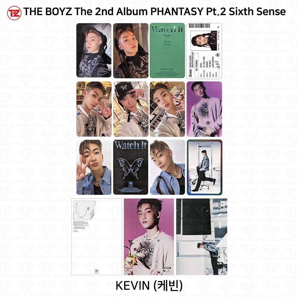 The Boyz Phantasy Pt.2 Sixth Sense Kevin Photocard Postcard KPOP K