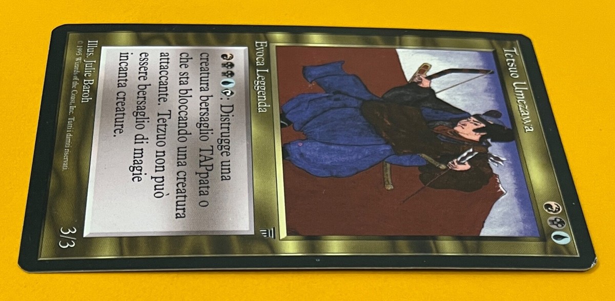 MTG TETSUO UMEZAWA Legends (Italian) (OldManMTG 005-181) | eBay