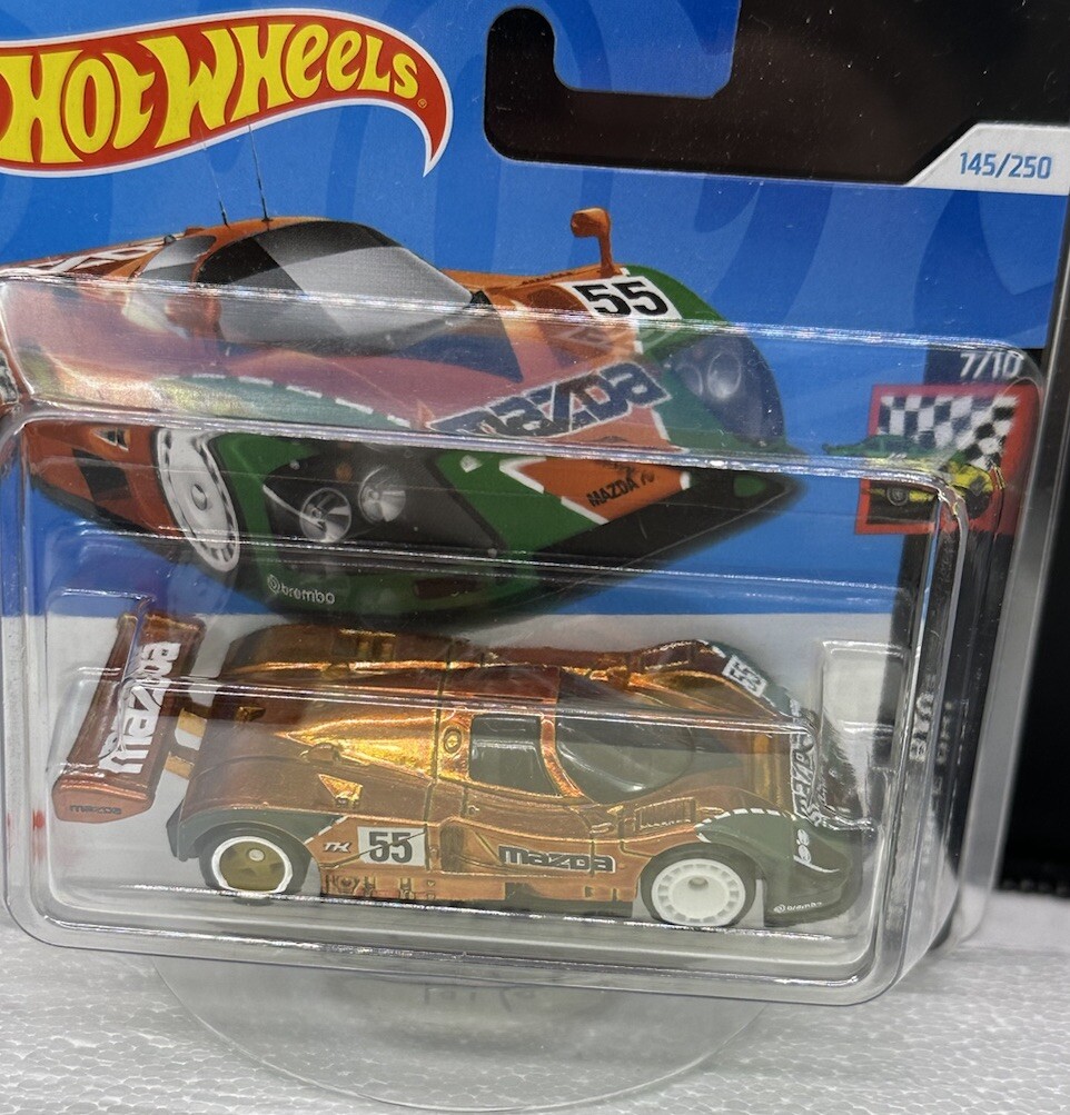 HOT WHEELS MAZDA 787B SUPER TREASURE HUNT RARE SHORT BLISTER PACK