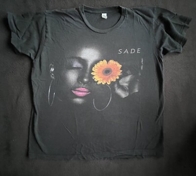 Sade Soldier Of Love 2011 Tour Concert T-Shirt 2-Sided Locations