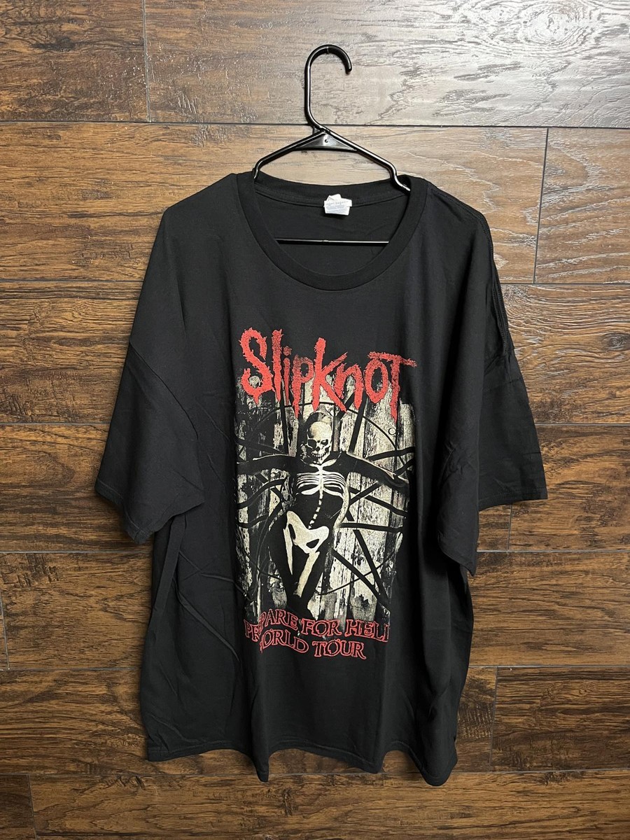 Slipknot T-shirt Prepare For Hell 2015 World Tour Shirt 3XL | eBay