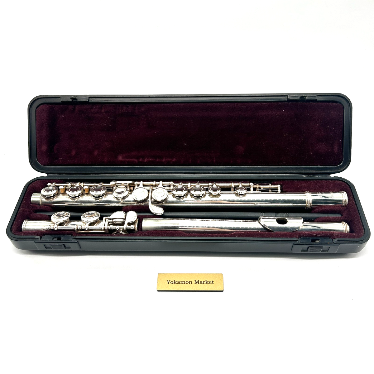 YAMAHA YFL-221 Student Flute Nickel Silver Plated with Hard Case