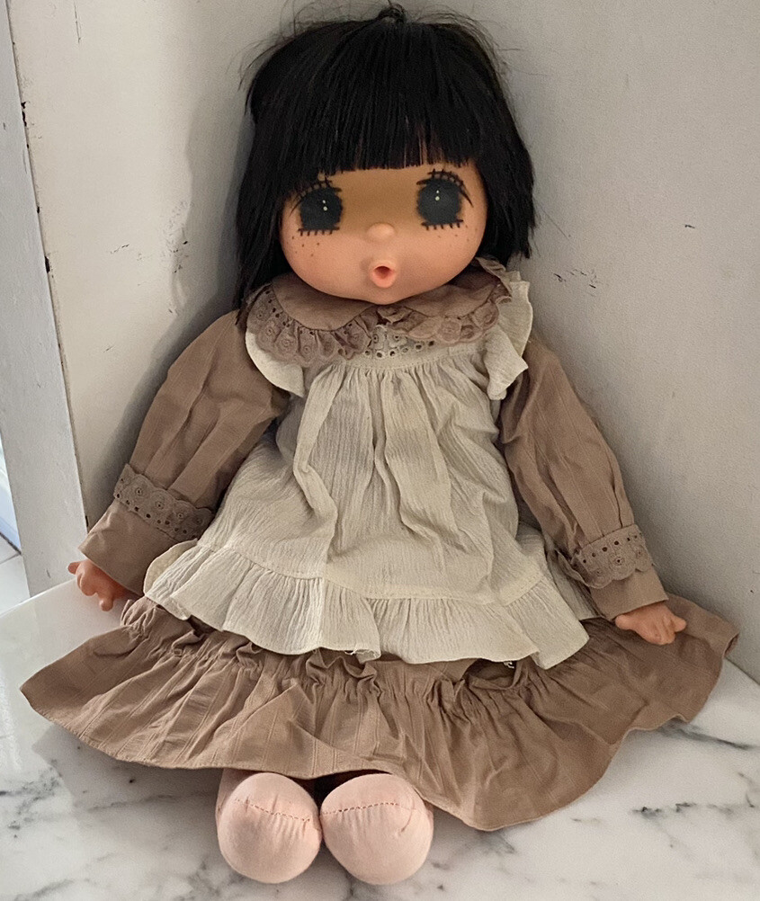 Vintage 70s Sekiguchi Mademoiselle Gege Doll Japan Thumb Sucking