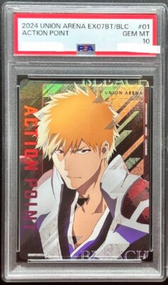 PSA 10 Union Arena Card BLEACH Vol.2 Action Point AP Ichigo