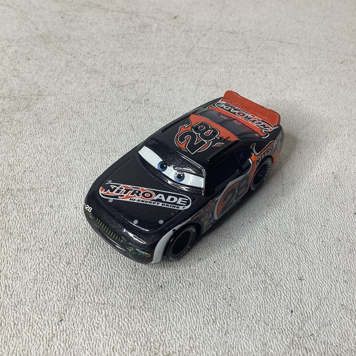 Disney Pixar Cars - Aiken Axler Nitroade #28 - MATTEL 1:55 DIE