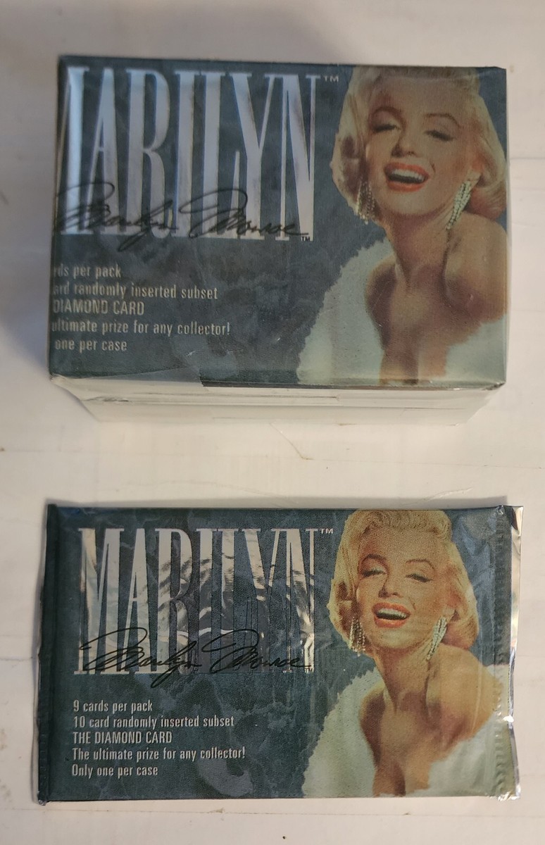 1993 MARILYN MONROE CARD SET (1-100) & 1 UNOPENED PACK. ALL MINT
