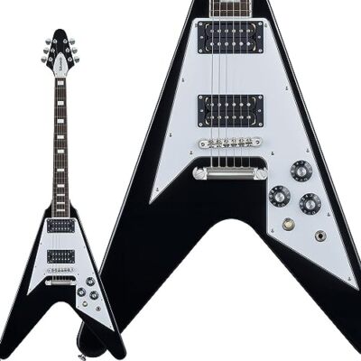 EDWARDS E-FV-LTD Black Electric Guitar with gig bag | eBay