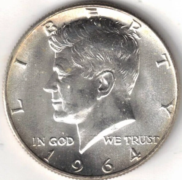 肯尼迪半美元1964 美国硬币错币| eBay