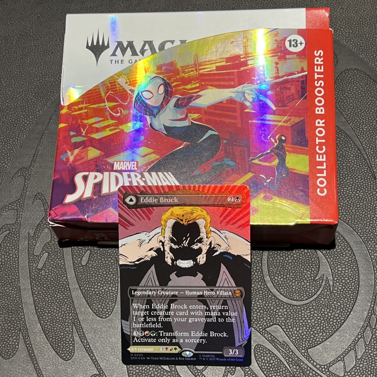 Eddie Brock / Venom - Borderless FOIL - Marvel's Spider-Man (0233