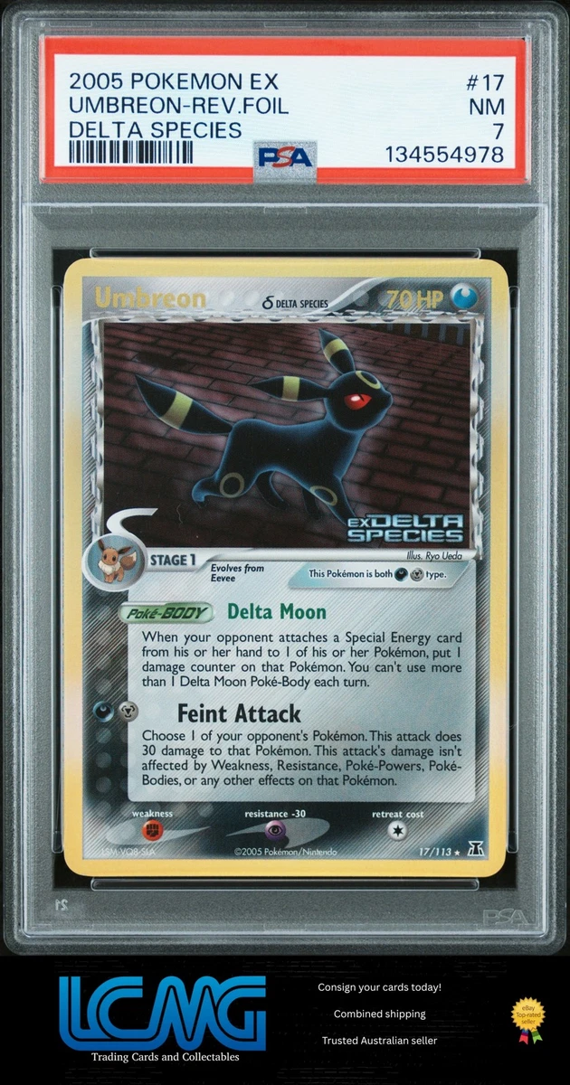 Umbreon Pokémon TCG Professional Sports Authenticator (PSA